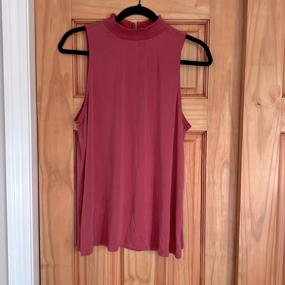 Loft high neck tank top